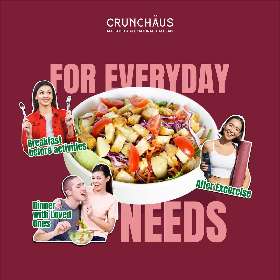 Sehat bareng Crunchaus setiap hari - Crunchaus Salad Gwalk