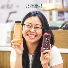 Crunchaus Salad Pakuwon City Drinks - Cold Pressed Juice