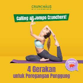 Peregangan Punggung 1 - Tips Crunchaus Salad Pakuwon City