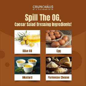 Caesar Salad Ingredients | Crunchaus Salad Pakuwon City
