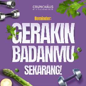 Mulai Langkah Untuk Sehat Dengan Bergerak - Salad Tips From Crunchaus Salad Pakuwon City