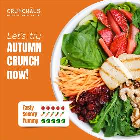 Autumn Crunch Salad - Salad Surabaya - Crunchaus Salad Pakuwon City