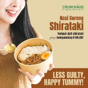 Makanan Sehat Surabaya - Nasi Goreng Shirataki - Crinchaus Salad Gwalk Surabaya - 2