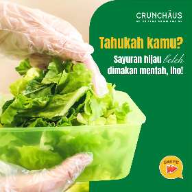 Fresh Salad Ingredients - Crunchaus Salad Gwalk Surabaya - 1