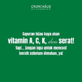 Fresh Salad Ingredients - Crunchaus Salad Gwalk Surabaya - 2