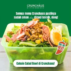 Fresh Salad Ingredients - Crunchaus Salad Gwalk Surabaya - 3