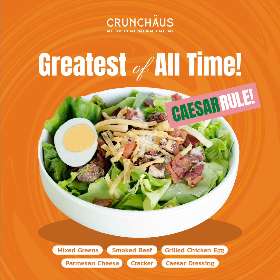 Salad Surabaya - Caesar Teaser - Crunchaus Salad Gwalk