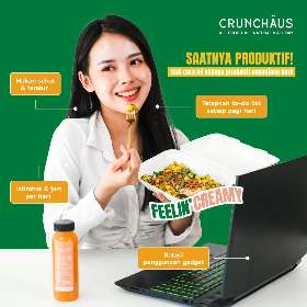 Salad Bowl Surabaya - Chicken & Cream Fuel Bowl - Crunchaus Salad Gwalk Surabaya - 1