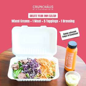 Healthy Salad Surabaya - Create Your Own Salad - Crunchaus Salad Pakuwon City Surabaya - 2