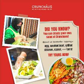 Crunchaus Salad Gwalk | Salad Bar Surabaya