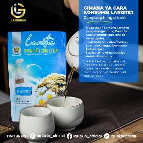 Laristips untuk membuat segelas teh herbal Laristee - teh diet - teh herbal | Lariskin - Laristee