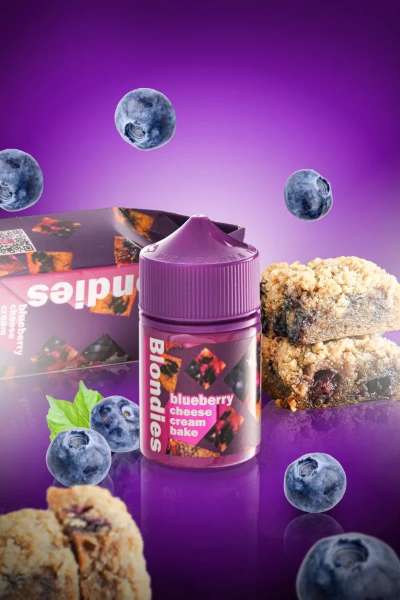 Liquid Blondies Blueberry Cheese Cream Bake