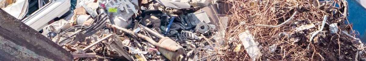 Power Scrap Metal Banner