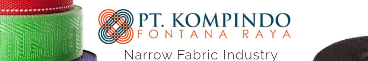 PT Kompindo Fontana Raya - Narrow Fabric Industry Banner