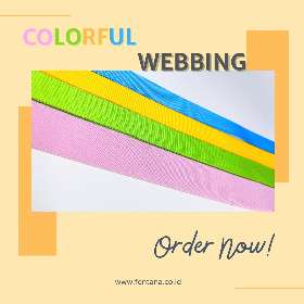 Vibrant and Durable: Add Color to Your Webbing Needs
