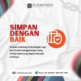 Tips Merawat Webbing - PT Kompindo Fontana Raya