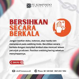 Tips Merawat Webbing - PT Kompindo Fontana Raya