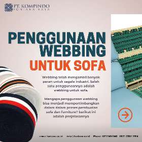 Penggunaan Webbing untuk sofa - PT Kompindo Fontana Raya