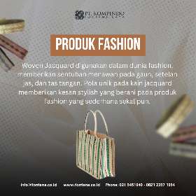 Pengaplikasian Woven Jacquard Webbing | PT Kompindo Fontana Raya