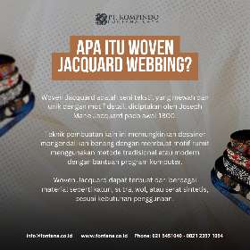 Pengaplikasian Woven Jacquard Webbing | PT Kompindo Fontana Raya