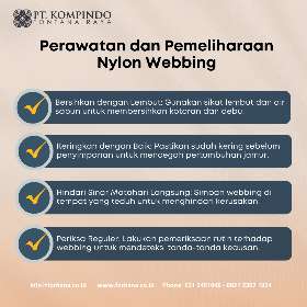 Nylon Webbing untuk Kegiatan Outdoor | PT Kompindo Fontana Raya