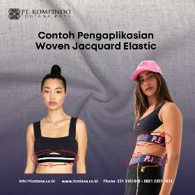 Aplikasi Woven Jacquard Elastic dalam Fashion Sport | PT Kompindo Fontana Raya