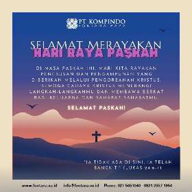 Selamat Merayakan Hari Raya Paskah! | PT Kompindo Fontana Raya
