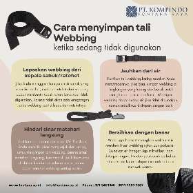 Tip Perawatan Ekstra untuk Tali Webbing Anda! | PT Kompindo Fontana Raya