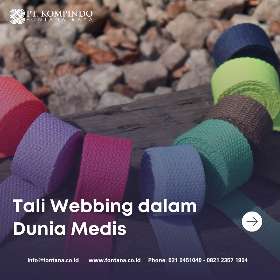 Peran serbaguna webbing dalam dunia medis