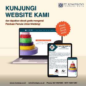 Kami membagikan Ebook Panduan Pemula Untuk Webbing kepada anda secara gratis! 