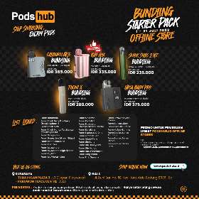 Promo Bundling July - Pods Hub