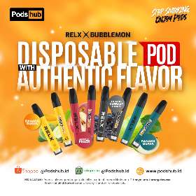 RELX x BUBBLEMON:  Disposable Pod with Authentic Flavor - Podshub 