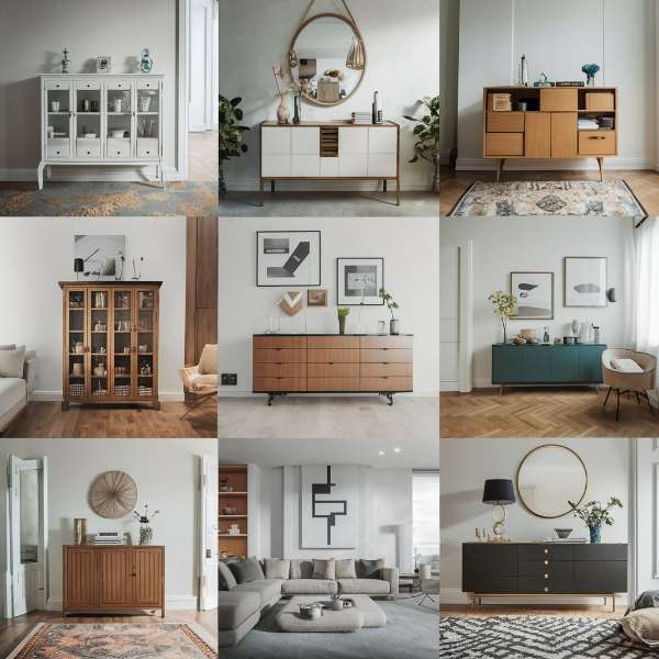 5 Bufet Minimalis Terbaru 2024 | Desain Elegan & Multifungsi untuk Rumah Anda