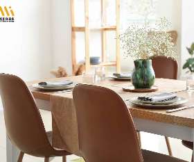 Inspirasi interior meja makan minimalis