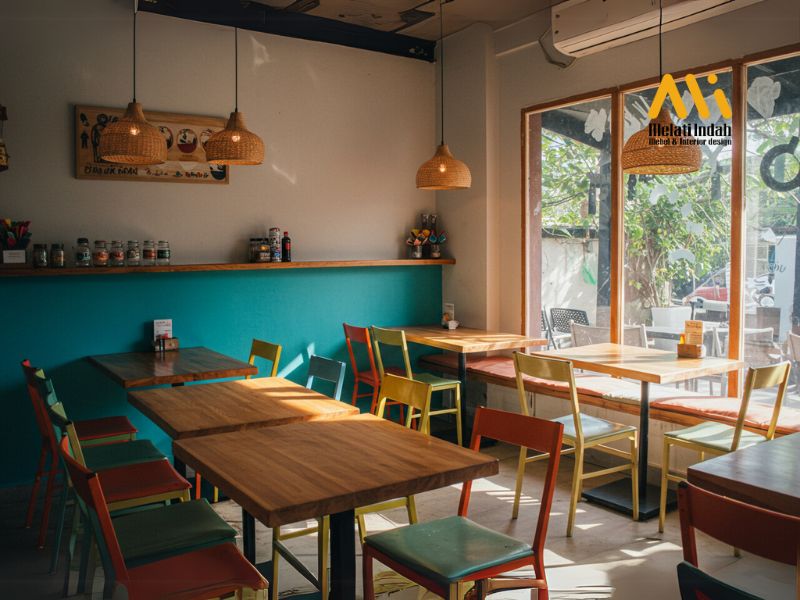 Kafe Impian Malang: Furnitur Custom & Desain Melati Indah