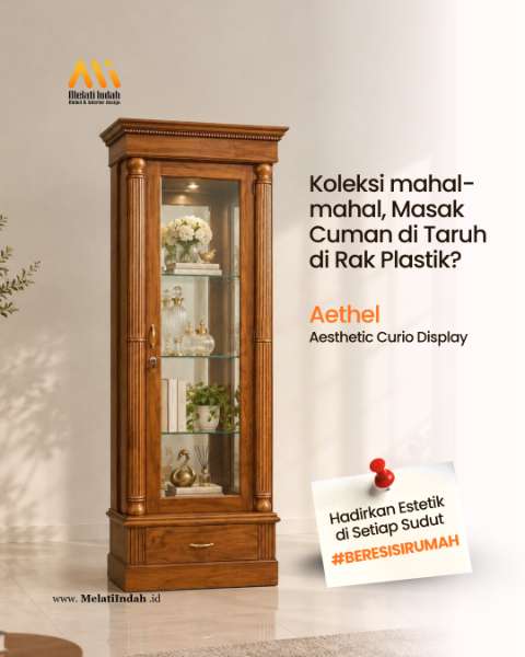 Aethel Aesthetic Curio Display