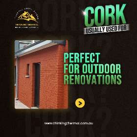 Cork Usually Used for Outdoor Renovation