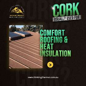 Cork Usually Used for Comfort Roofing & Heat Insulation - Thinking Thermal