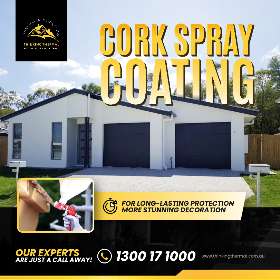 Cork Spray Coating by Thinking Thermal