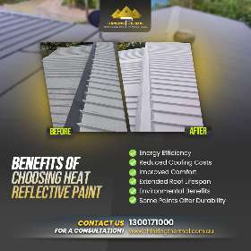 Why choose Heat Reflective Roof Paint? - Thinking Thermal