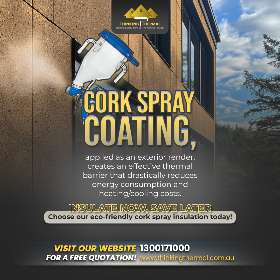 By choosing Thinking Thermal service with cork spray, you’re not just enhancing your home’s energy efficiency by Thinking Thermal