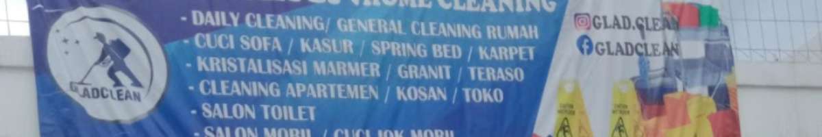 GladClean Home Cleaning - Jasa Bersih Rumah Bandung Barat Banner