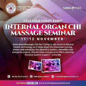 Ready to unlock the secrets of vibrant health? Join Sarina Stone at Healing Tao Australia for an exclusive Internal Organ Chi Massage seminar!