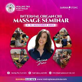 Join us in the beautiful Gold Coast from November 9th to 12th for an extraordinary journey into the world of Internal Organ Chi - by Healing Tao Australia x Sarina Stone