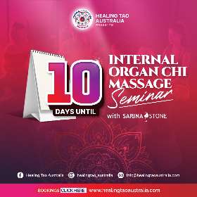 Our highly anticipated Internal Organ Chi Seminar with Sarina Stone is just 10 days away!