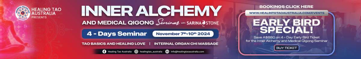 Healing Tao Australia - Internal Organ Chi Massage with Sarina Stone Banner