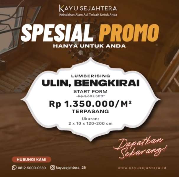 Spesial promo Lumbersiring khusus untuk anda