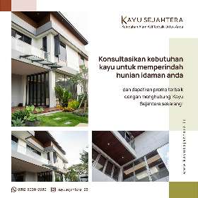 Home deckor flooring, decking dan lumber siring - oleh Kayu Sejahtera Woodworking