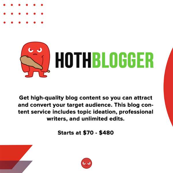 HOTH Blogging