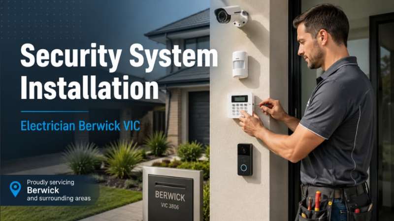 Security System Installation Electrician Berwick VIC
